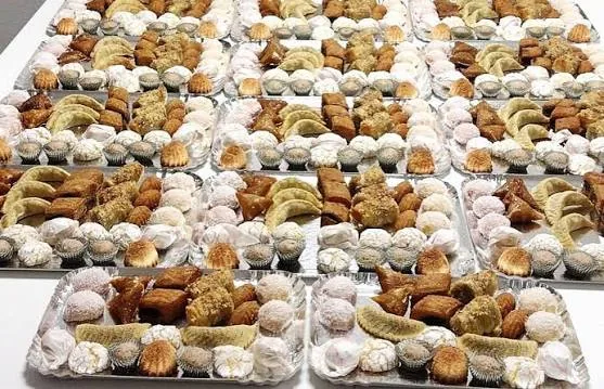 Pâtisseries orientales du chef
